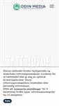 Mobile Screenshot of odinmedia.no